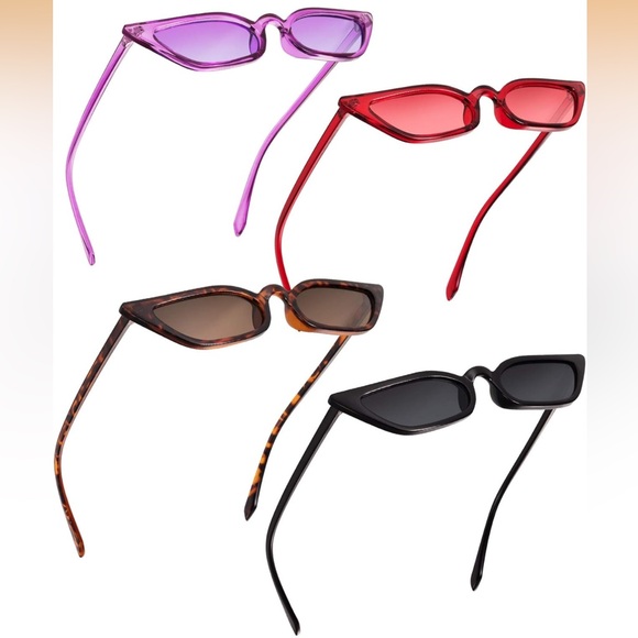 Chic Black Cat-Eye Sunglasses - Picture 2 of 2